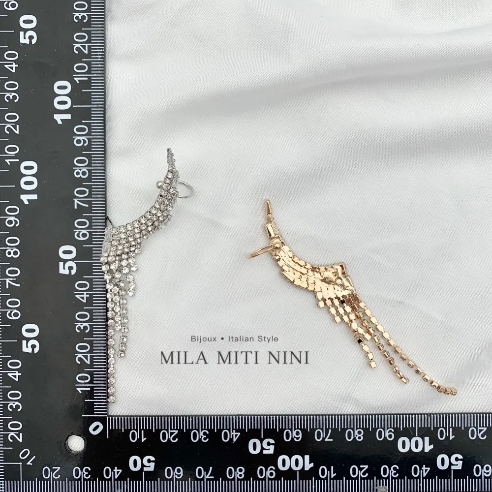 Strass-Earcuff con Zirconia - EAK-159-20458