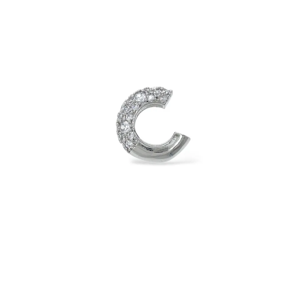 Cerchio con Zirconia-Earcuff in Ottone - EAK-506-324
