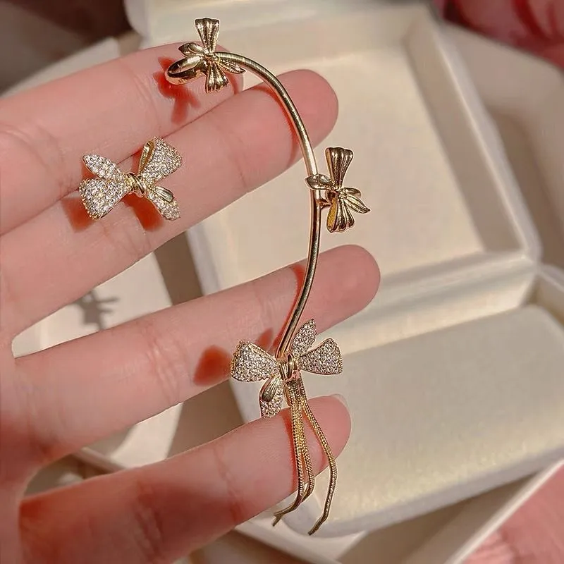 Fiocco -Earcuff con Pendenti - EAK-705-14