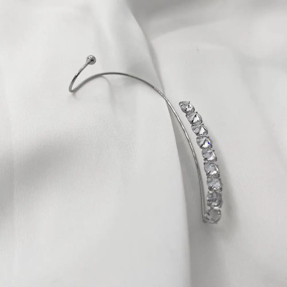 Strass-Earcuff con Zirconia - EAK-705-18