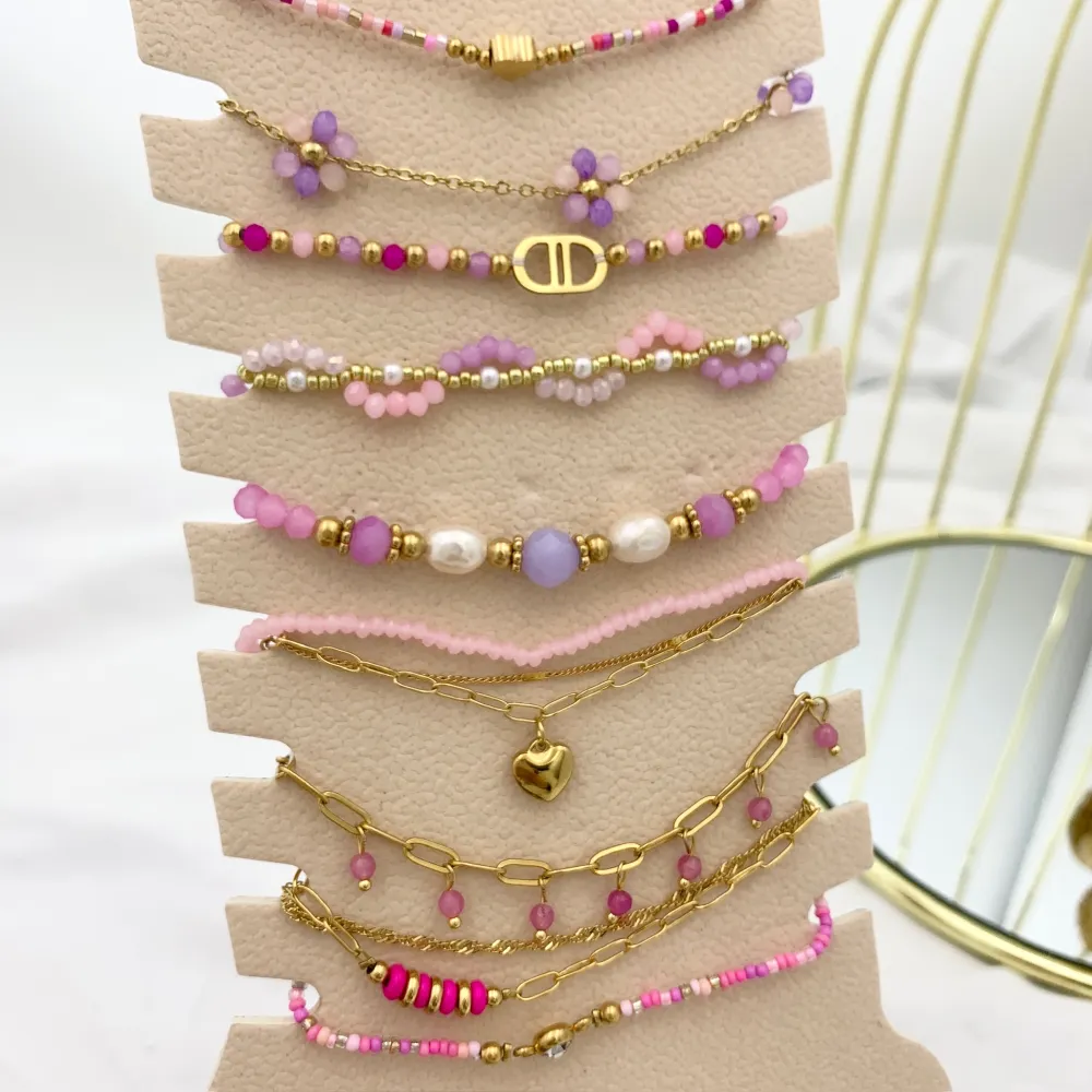 Mix Catene Colorate-12pz Cavigiere in Acciaio - KAP-735-05