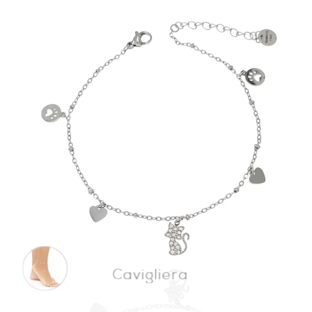 Gatto-Cavigliere in Acciaio - KAV-103-AA1123B