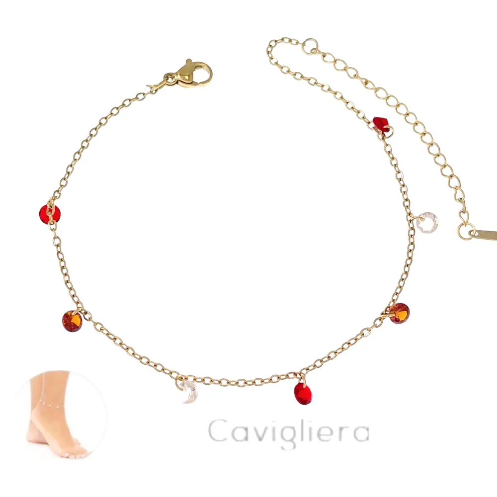 Punto Luce Zirconia-Caviglire in Acciaio - KAV-103-AA162B