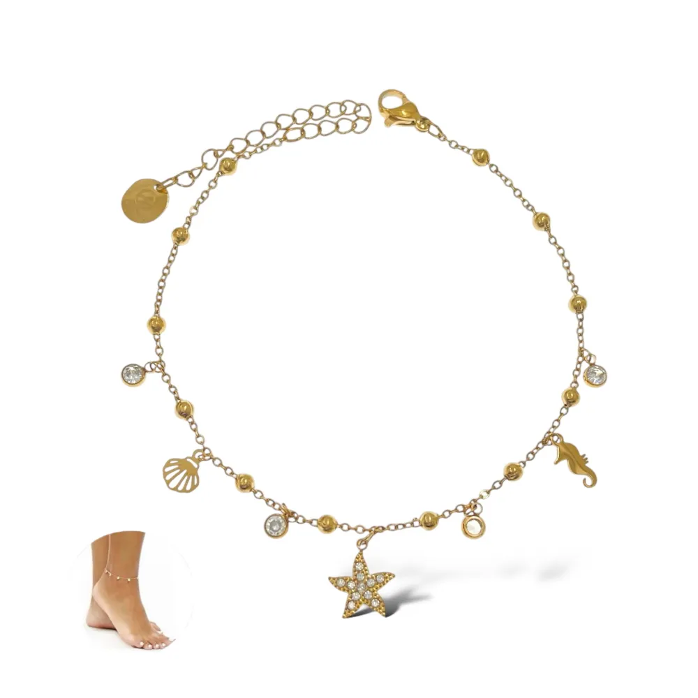 Stella Marina-Cavigliera in Acciaio - KAV-103-AA4671B