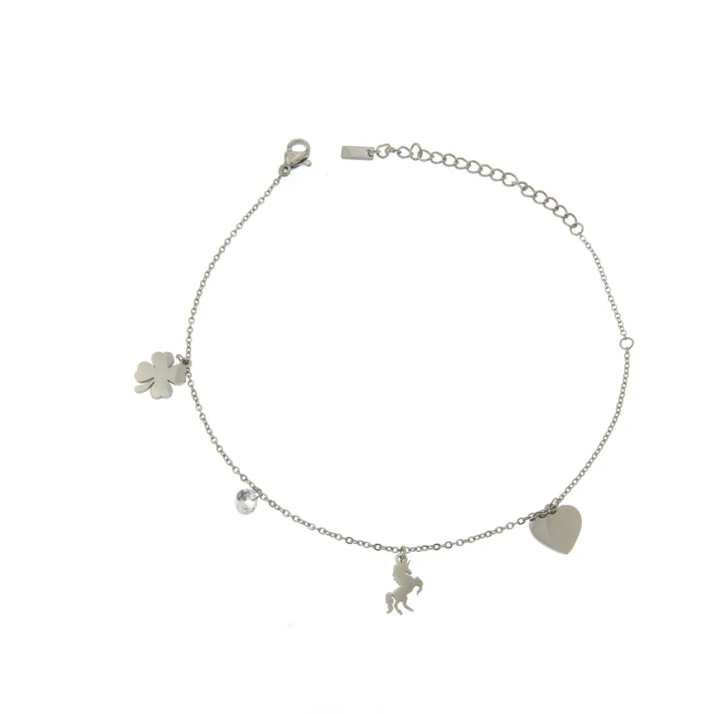 Unicorno 3075 - Cavigliera in Acciaio - KAV-413-183