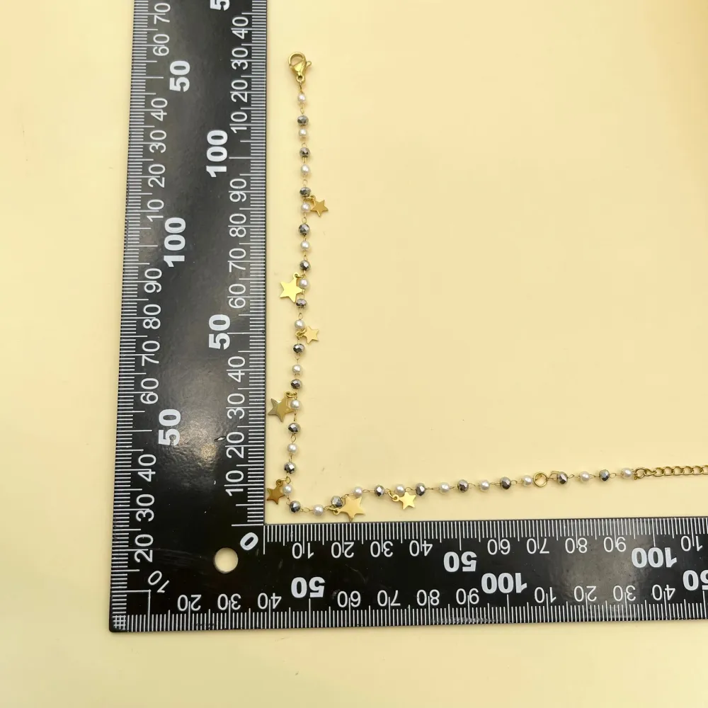 Stella Perline-Cavigliera in Acciaio - KAV-413-253