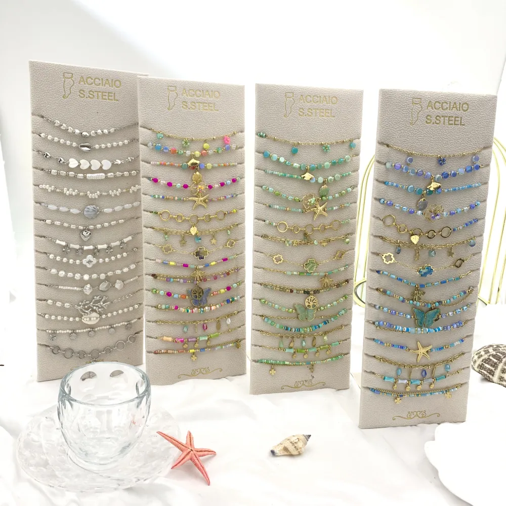 Mix Catene-12Pz Cavigliere in Acciaio - KPA-732-156