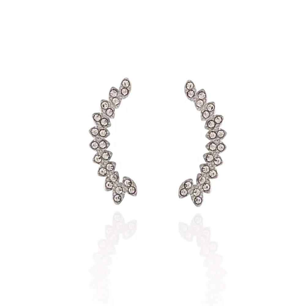 Mezzaluna-Orecchini in Acciaio - OAP-103-AA1706E