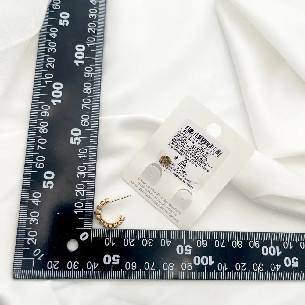 Cerchio con Zirconia-Orecchini in Acciaio - OAP-103-AA2433E