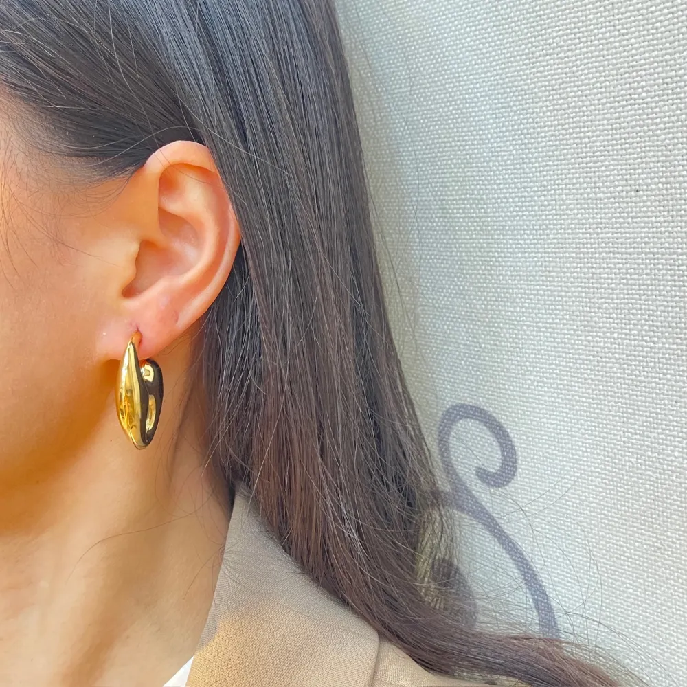 Catena marinara-Orecchini in Acciaio - OAP-103-AA5556E