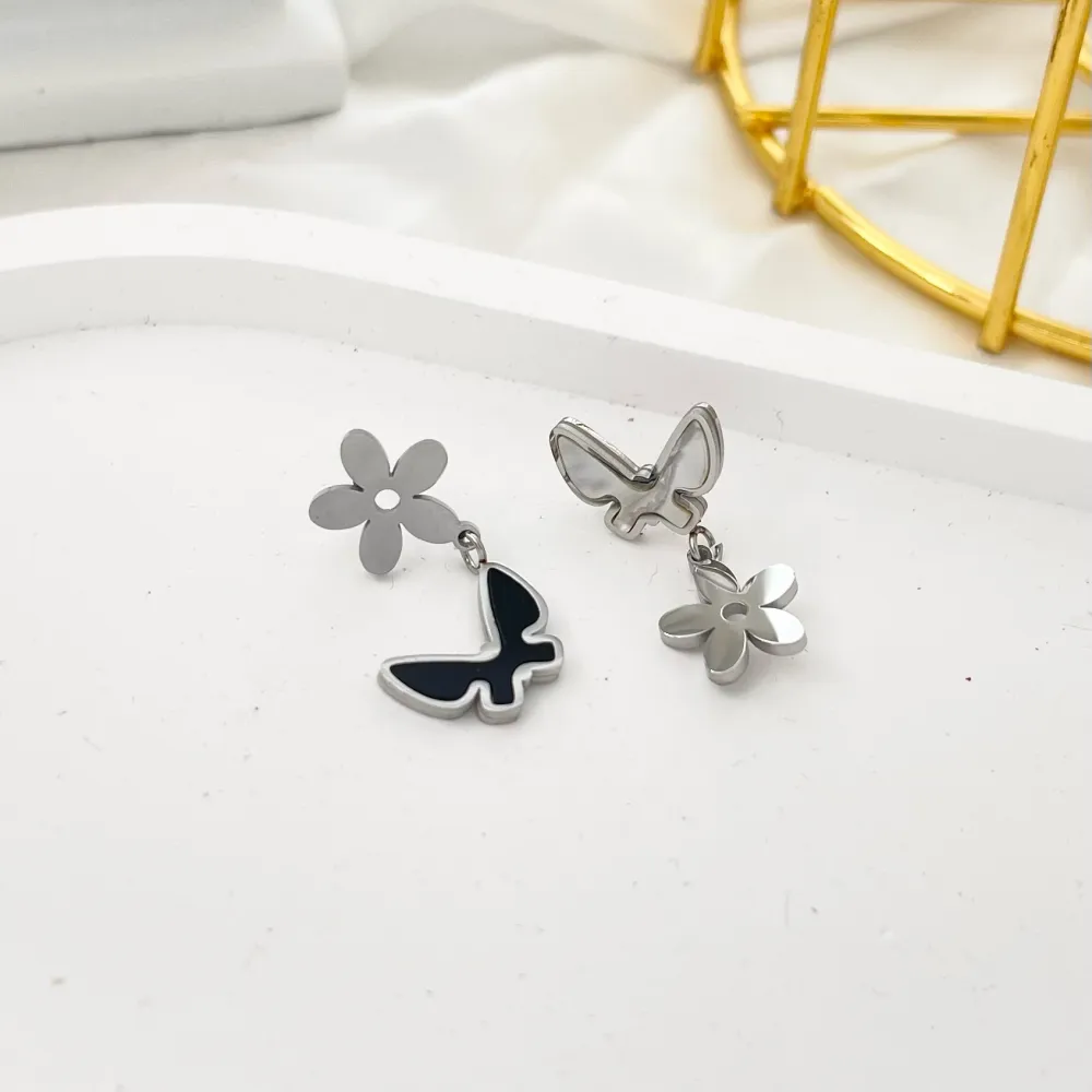 Farfalla-Orecchini in Acciaio - OAP-413-1393