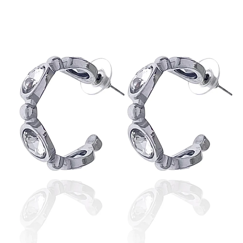 Cerchio -Orecchini in Acciaio - OAP-732-100