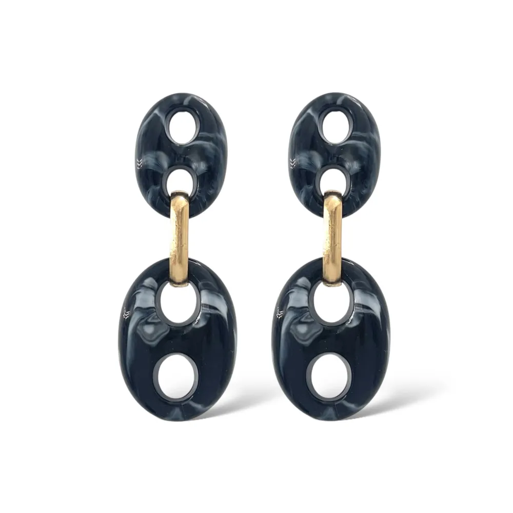 Catena Pendete-Orecchini in Acciaio - OAP-732-324