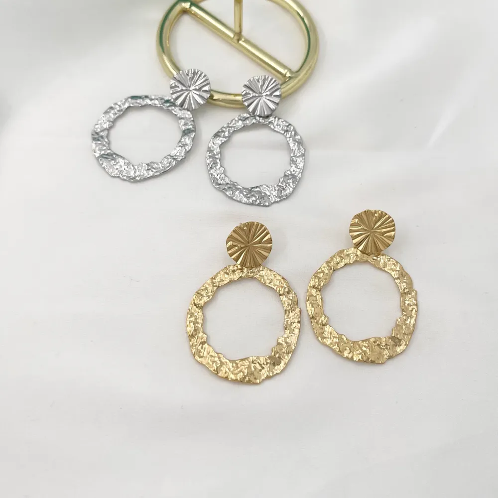 Cerchio -Orecchini in Acciaio - OAP-732-50