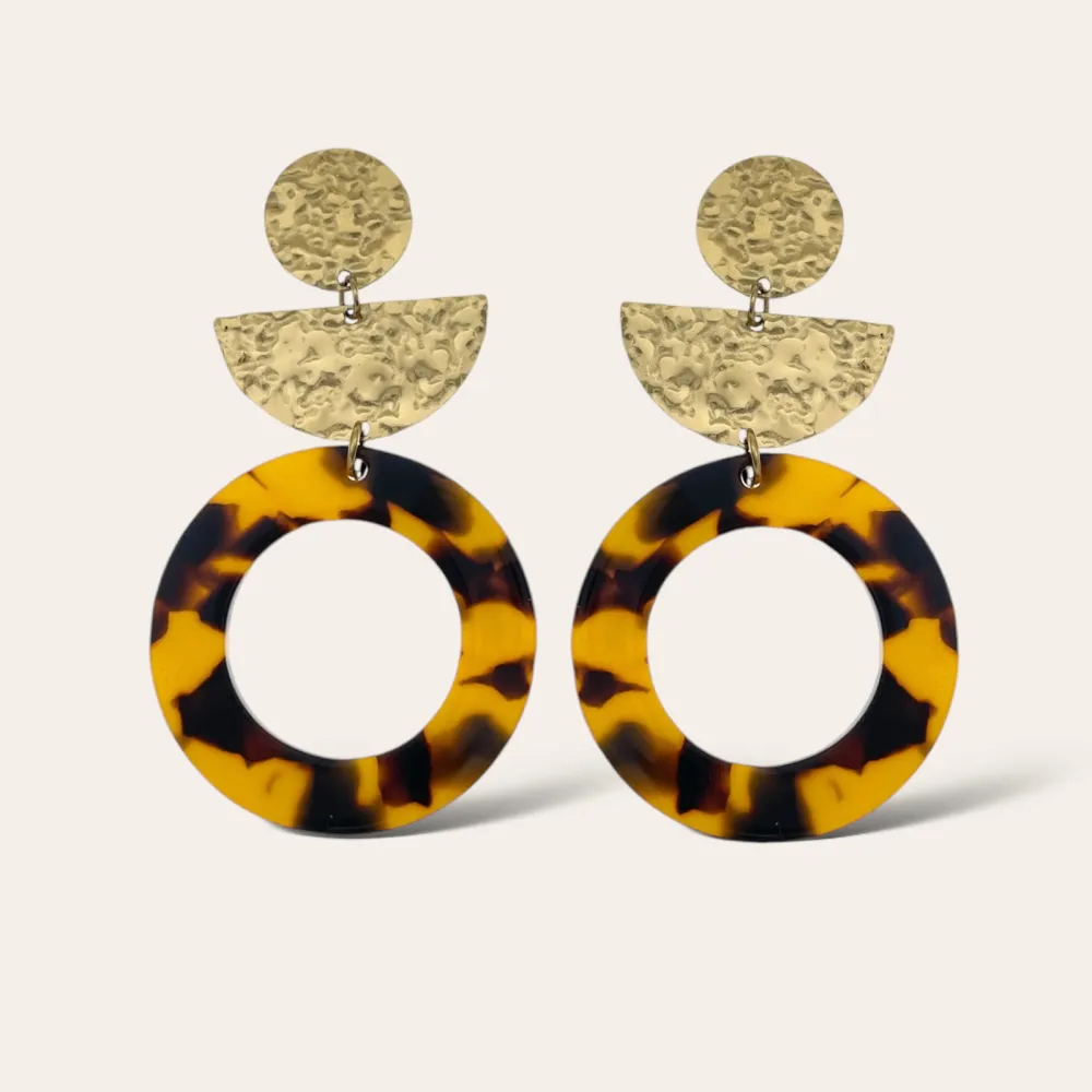 Cerchio-Orecchini in Acciaio - OAP-759-57