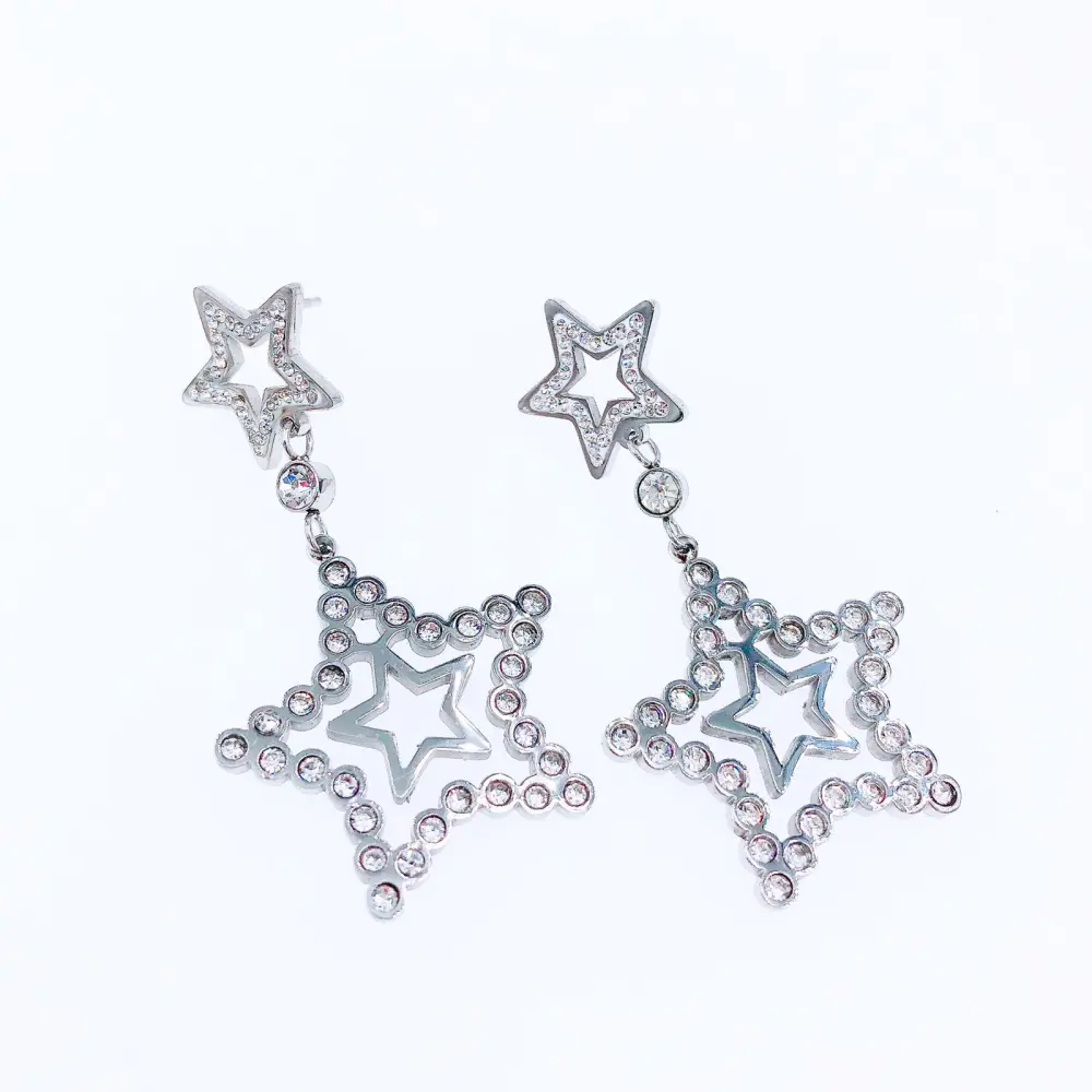 OAS-Stella 5101 - Orecchini pendenti in Acciaio - OAS-Stella 5101 - Orecchini pendenti in Acciaio