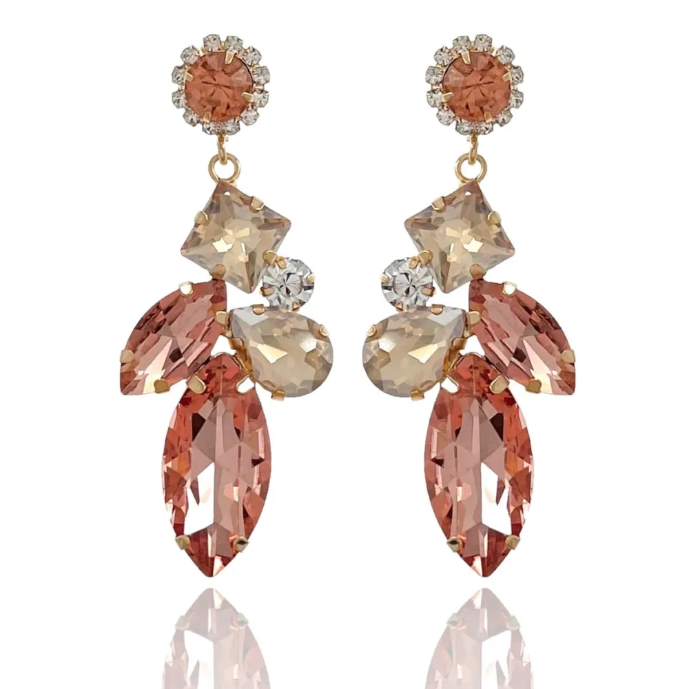 Fantasia-Orecchini Moda Vetro - OMM-381-200