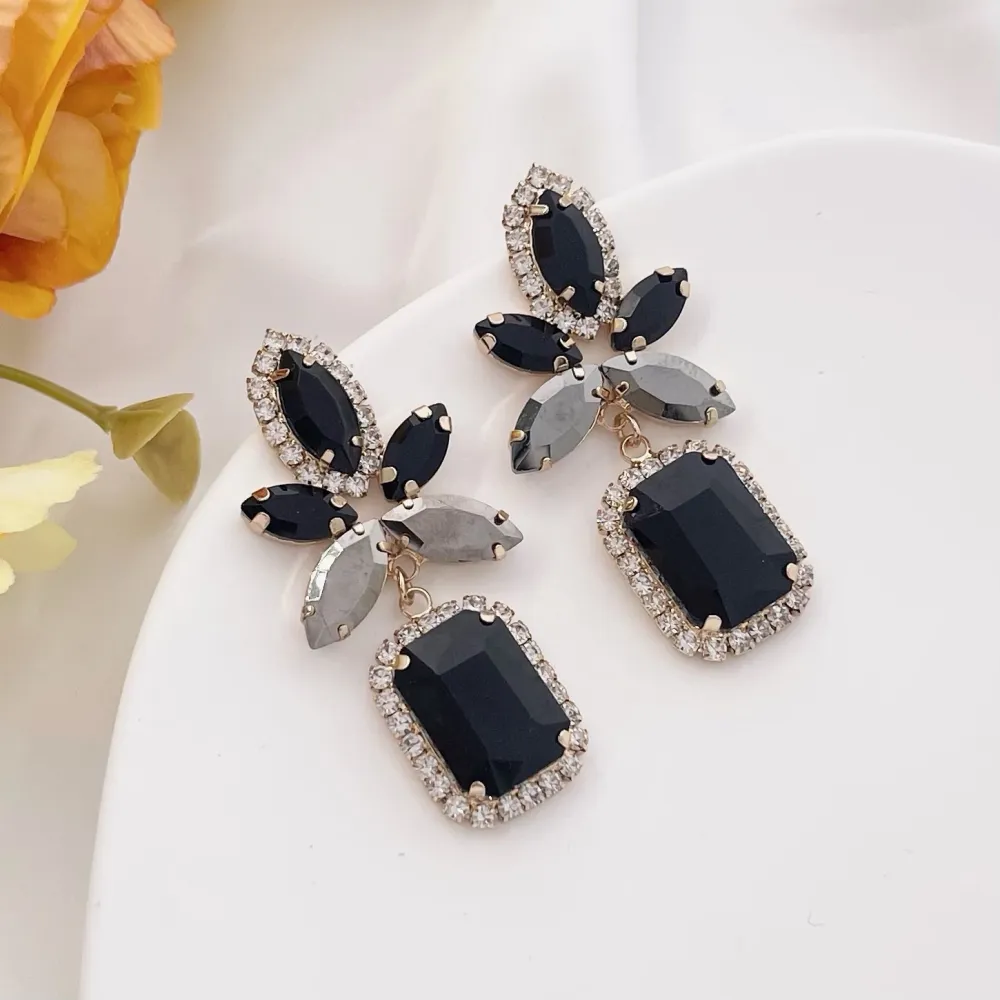 Fantasia-Orecchini Moda Vetro - OMM-520-L27