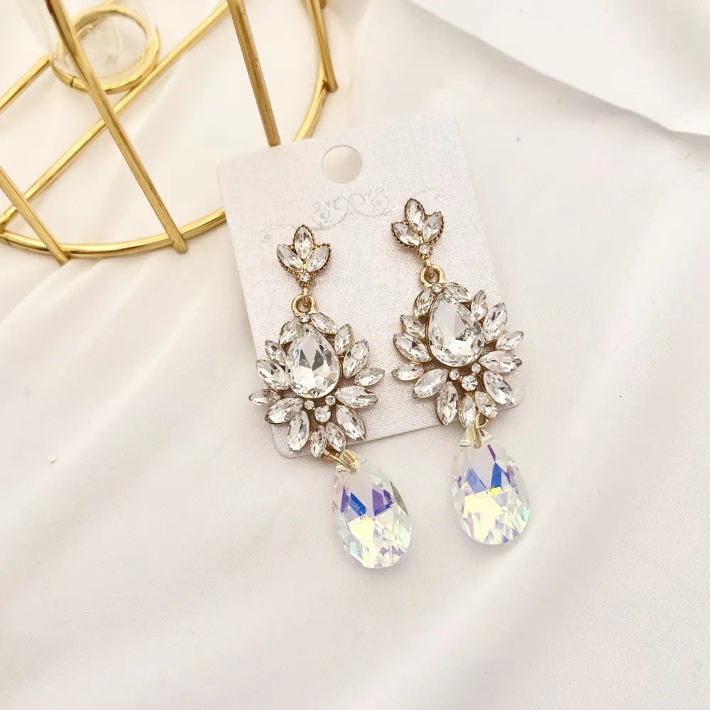 Fantasia-Orecchini Moda Vetro - OMM-520-L30