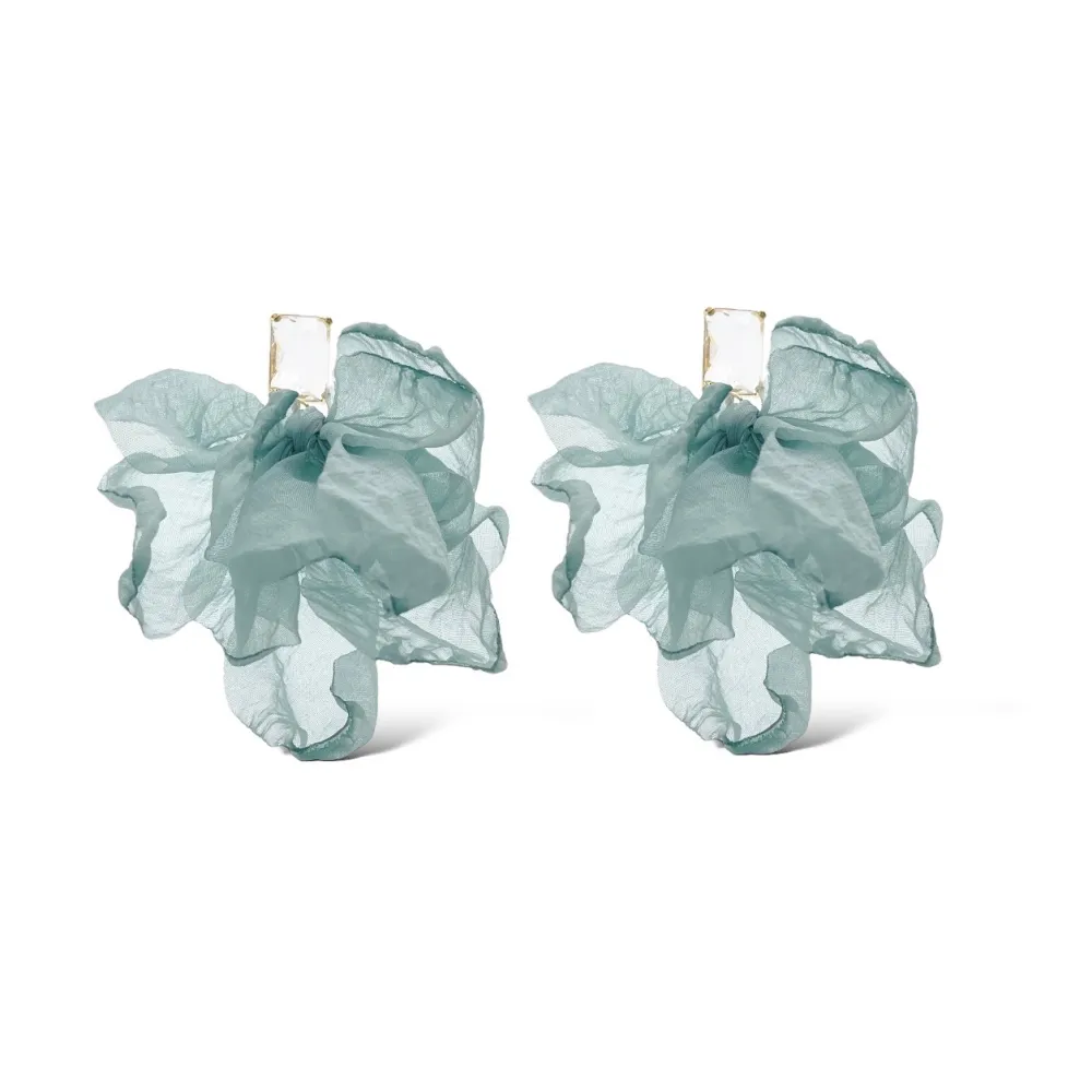 Punto Luce con Petali  -Orecchini Moda - OMM-769-02