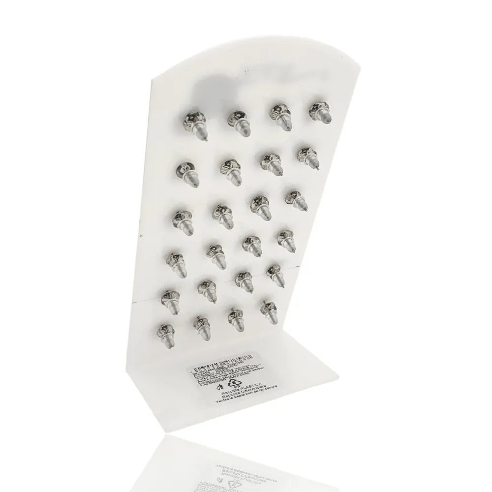 Soggetti Mix Smaltati-12 Paia Orecchini in Acciaio - OPA-103-AA647-658E