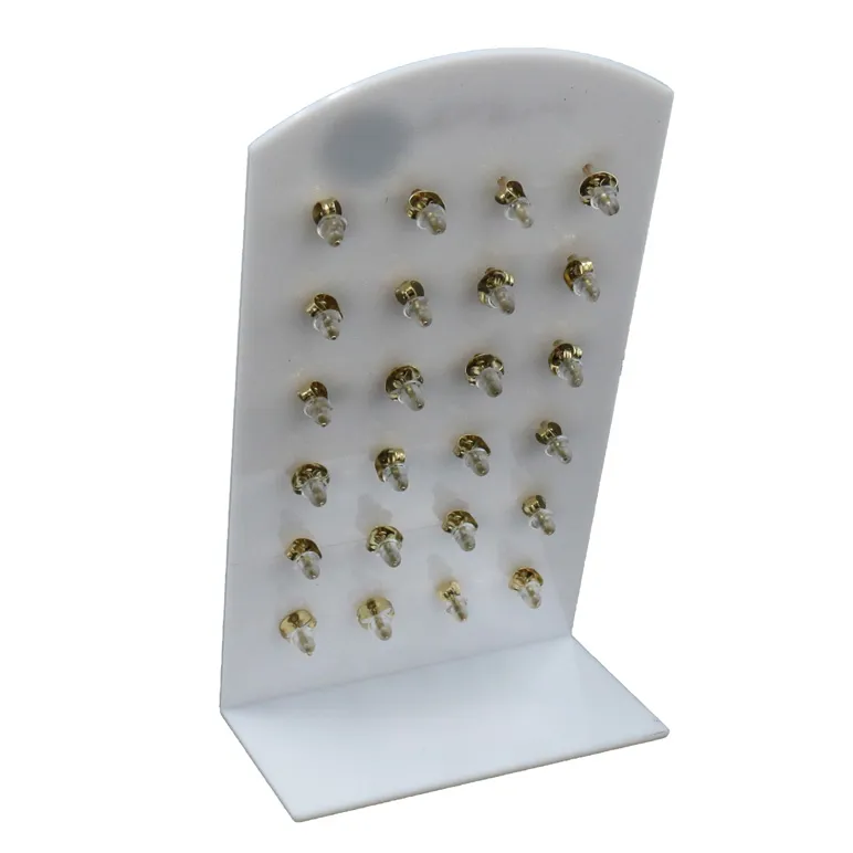 Orecchini  lobo in acciaio (Conf. da 12 paia) - OPA413-1201-920-Tema Favola - Orecchini Acciaio (Conf. da 12 paia)