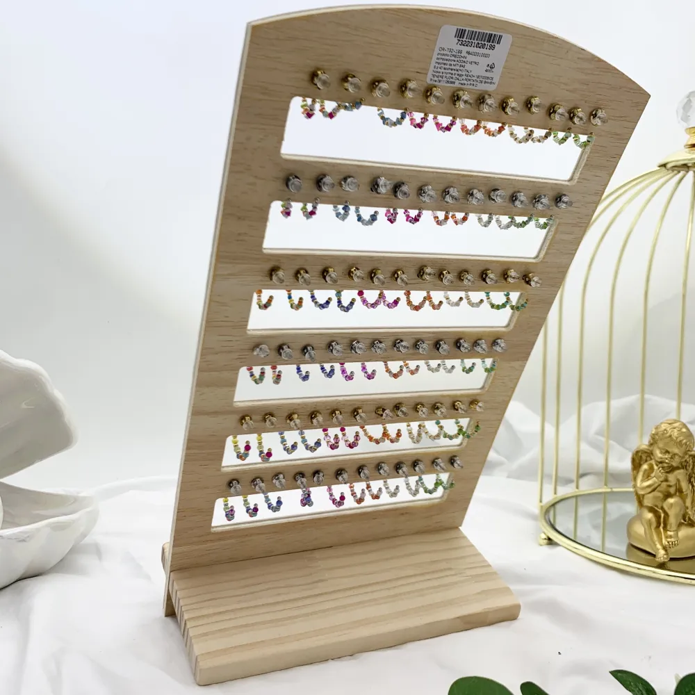 Cerchio Colorato con Pendenti Mix-36paia Orecchini in Acciaio - OPA-732-199