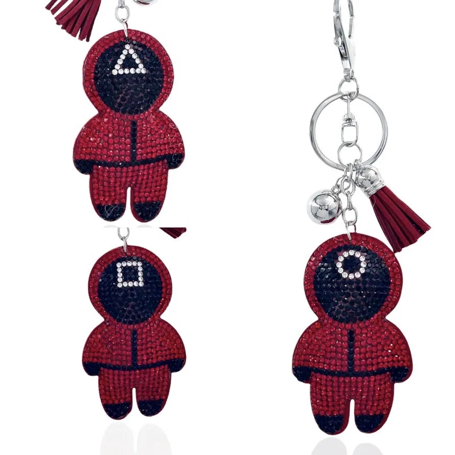 Fantasia-12Pz Portachiavi con Strass - PKM-145-151