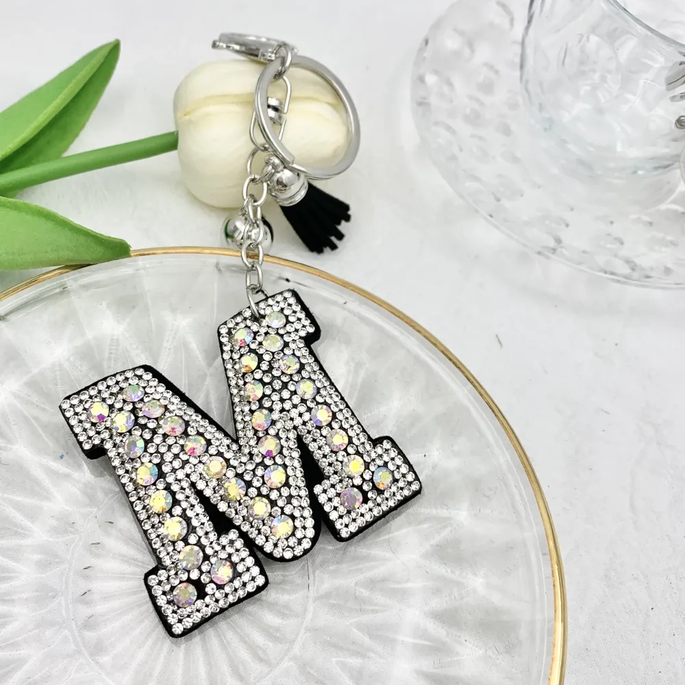 Iniziale con Strass-Portachiave Moda - PKM-146-154