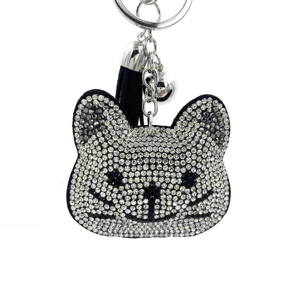 PKS7105-Gatto Misto- 12 Pz Portachiavi in Similpelle - PKM-146-158