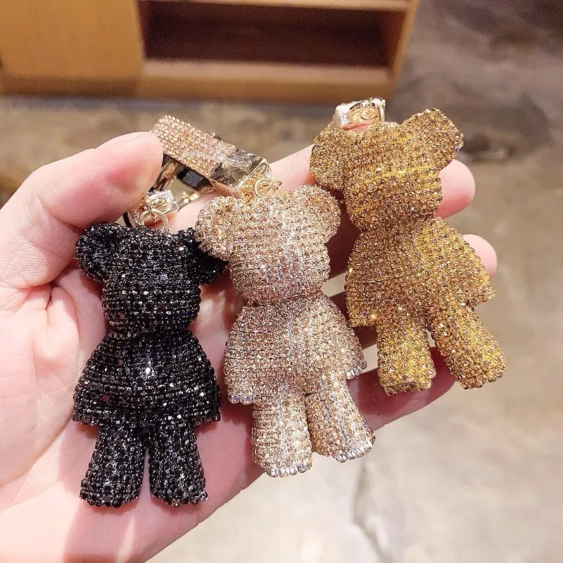 Orsetto con Strass-Portachiavi Moda - PKM-706-03