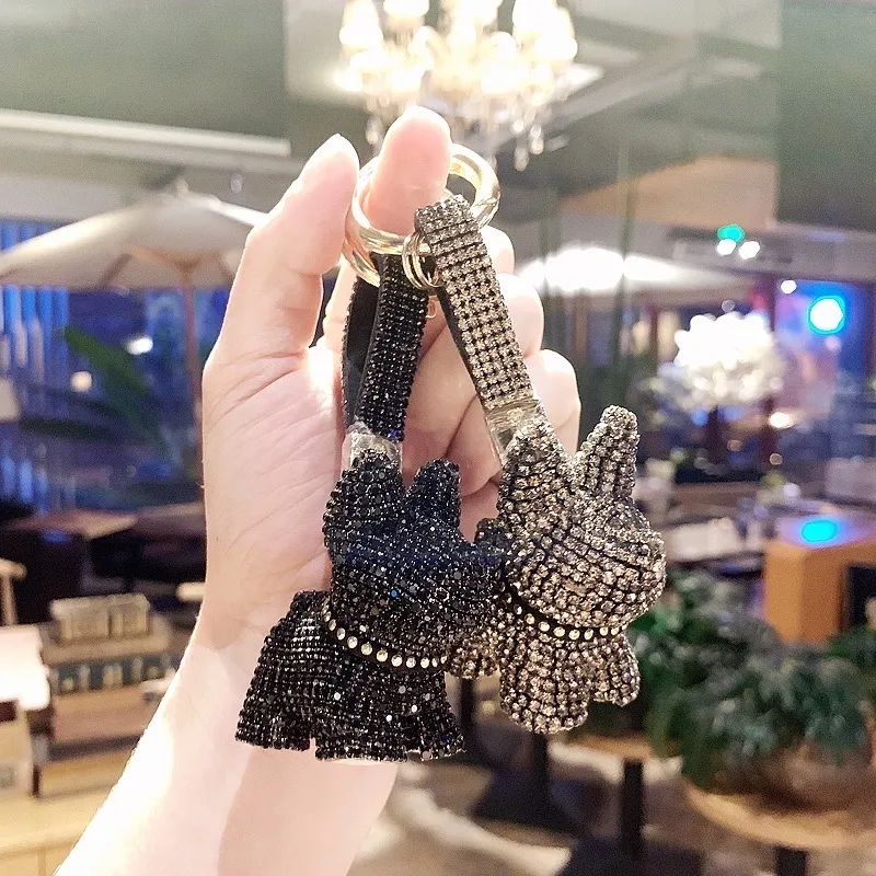 Orsetto con Strass-Portachiavi Moda - PKM-706-04