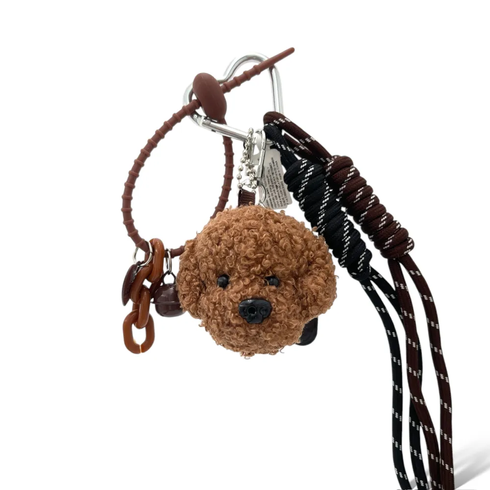 Peluche Cane-12pz Portachiavi Moda - PKM-706-63
