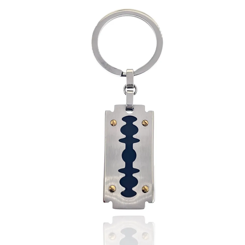 Rasoio-Portachiavi da Uomo in Acciaio - PKU-600-H300