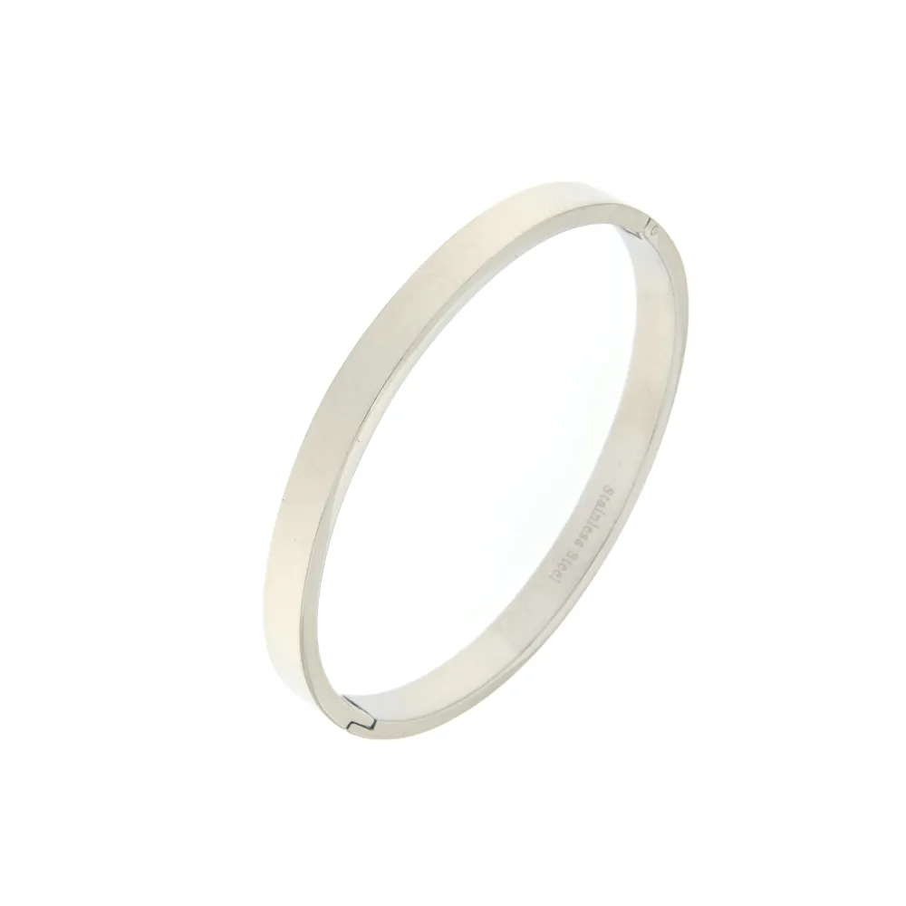 SBAR Liscio 1461 - Bracciale Rigido Acciaio - SBAR Liscio 1461 - Bracciale Rigido Acciaio