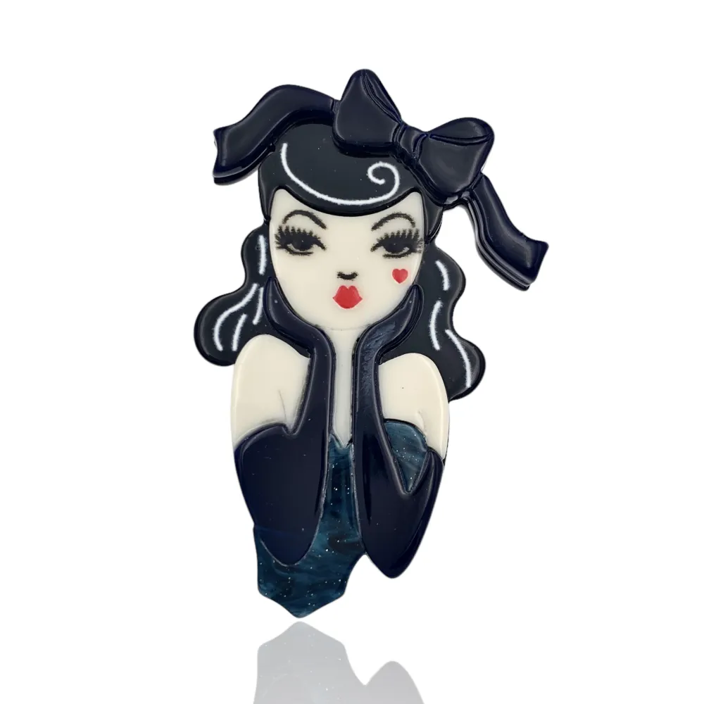 Donna -Spilla Moda in Resina - SPM-1027