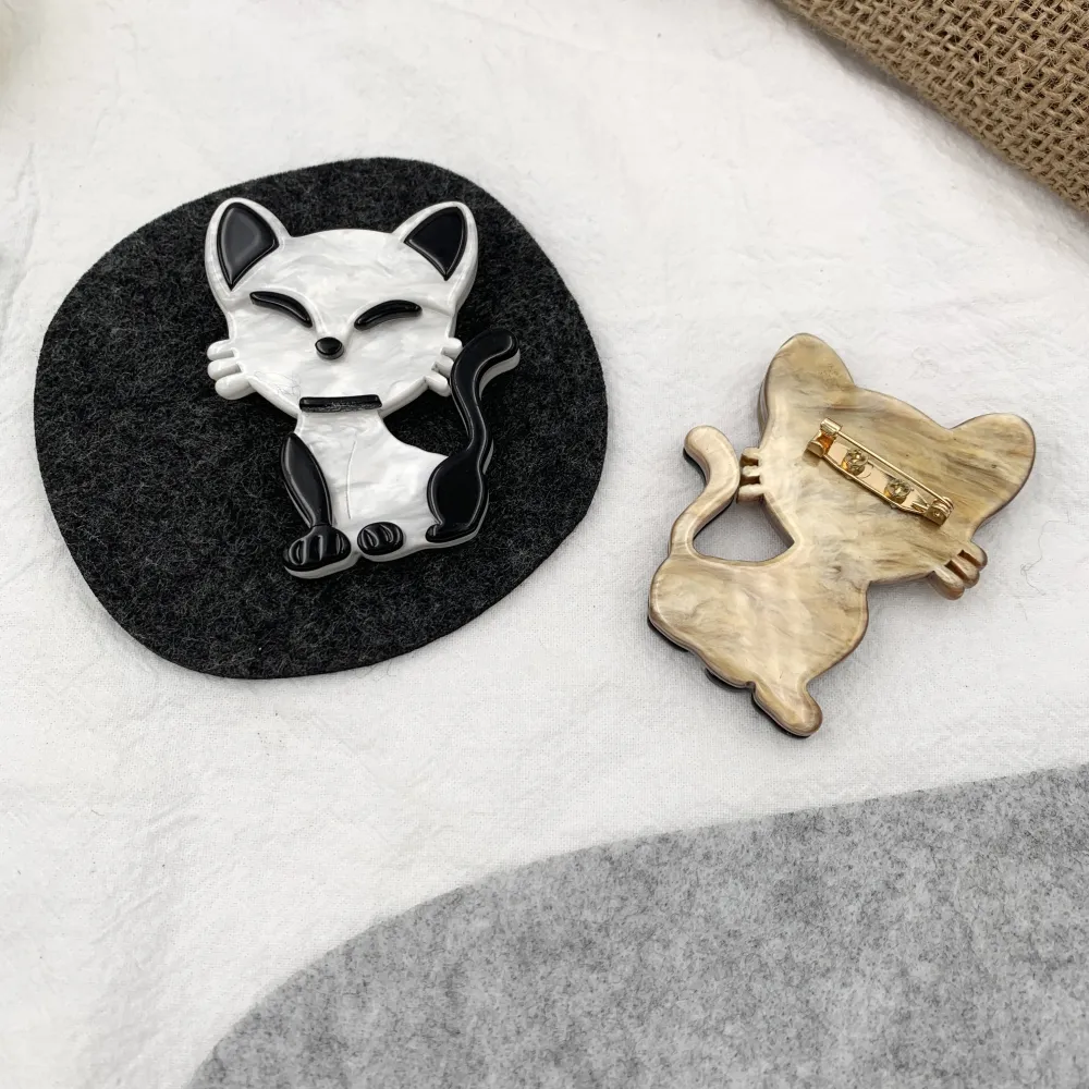 Gatto-Spilla in Resina - SPM-121-40