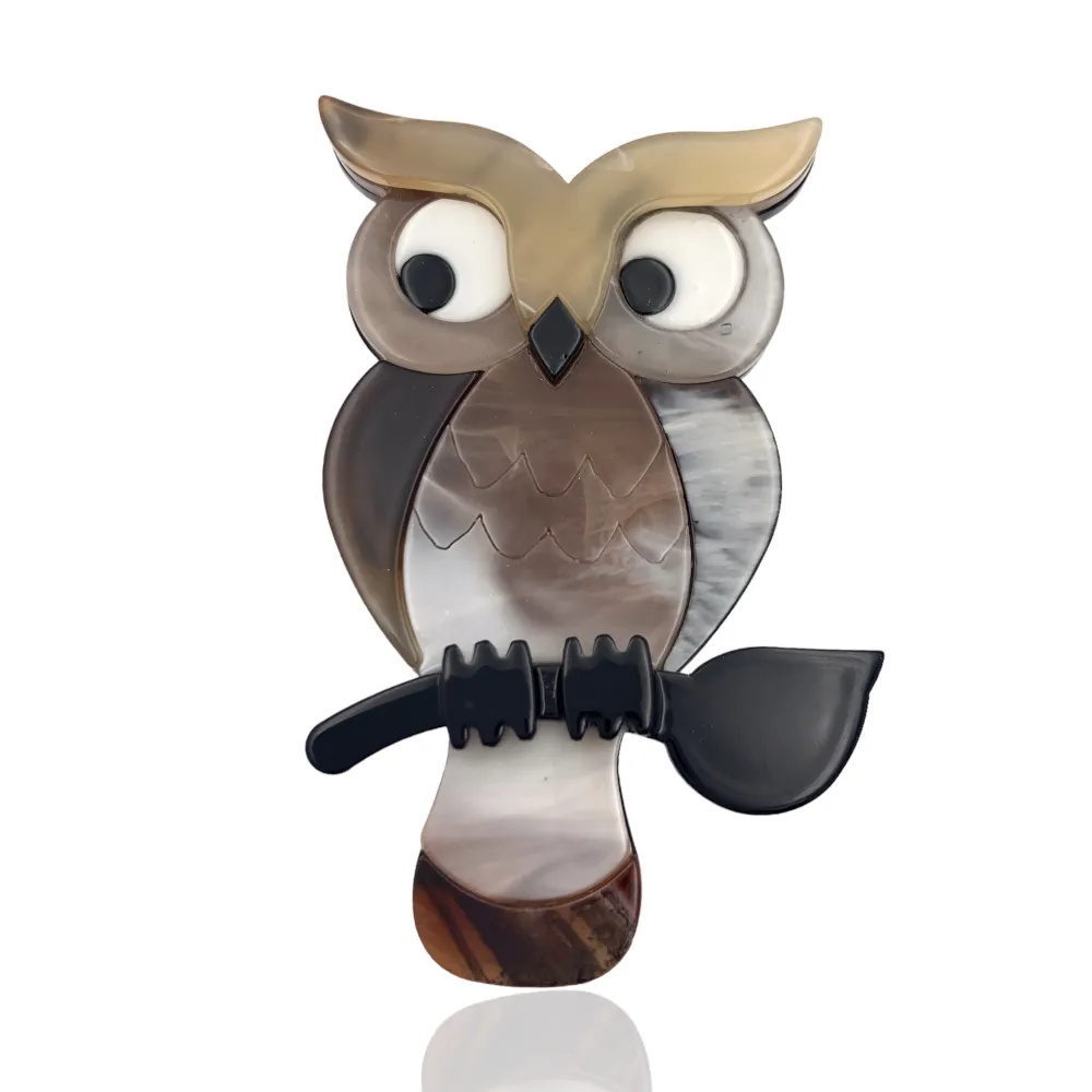 Gufo-Spilla Moda in Resina - SPM-121-69