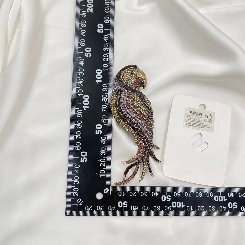 pappagallo Grande-Spilla Media in Metallo - SPM-312-337