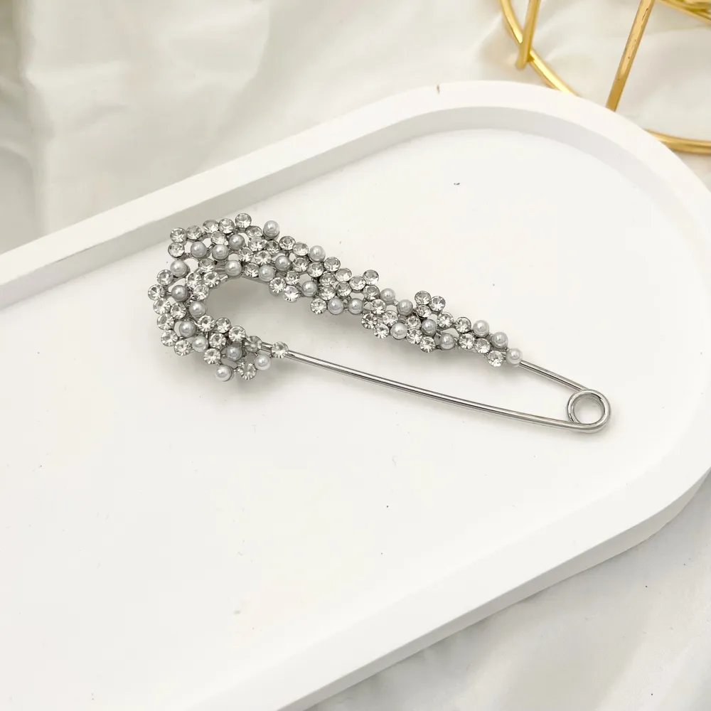 Perline e Strass-Spilla da Balia in Metallo - SPM-312-362