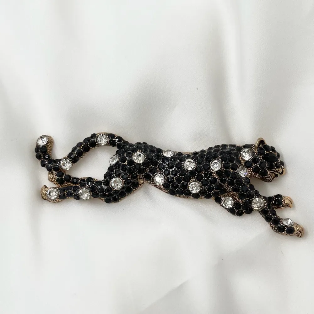 Pantera Media-Spilla Grossa in Metallo - SPM-321-180 Pantera