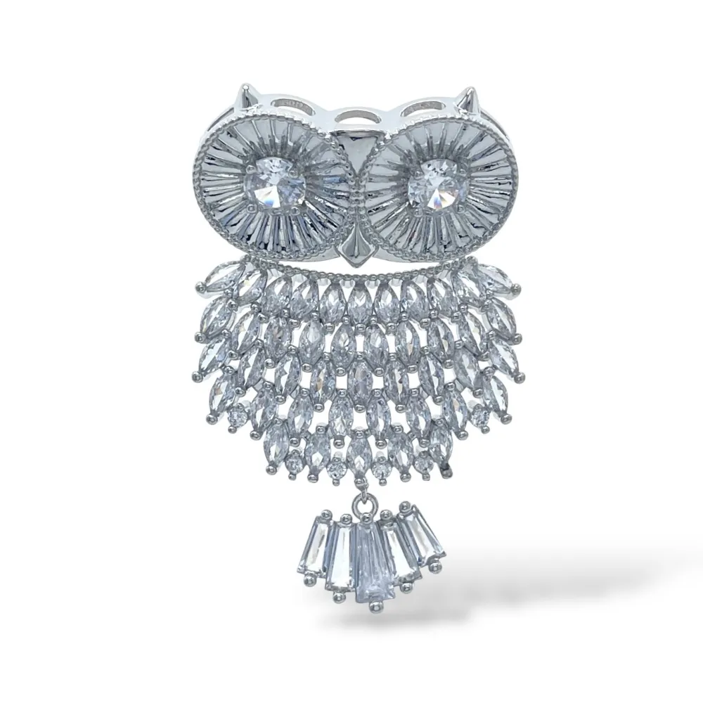 Gufo-Spilla con Zirconia - SPM-506-278