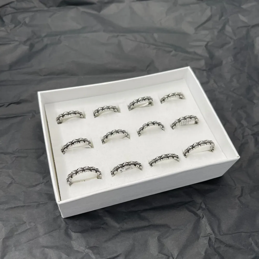 Fede con Teschio-Anello in Acciaio con Misure - AAM-518-235