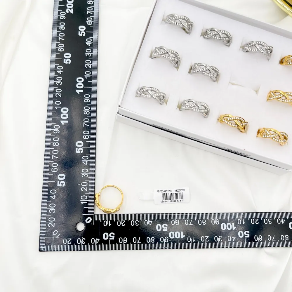 catena -Anello Regolabile in Acciaio - AAR-103-AA5173R