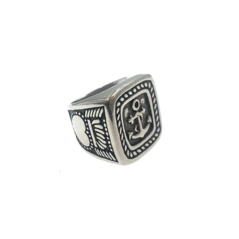 Ancora -12 pz Anelli in Acciaio - AAU518-155