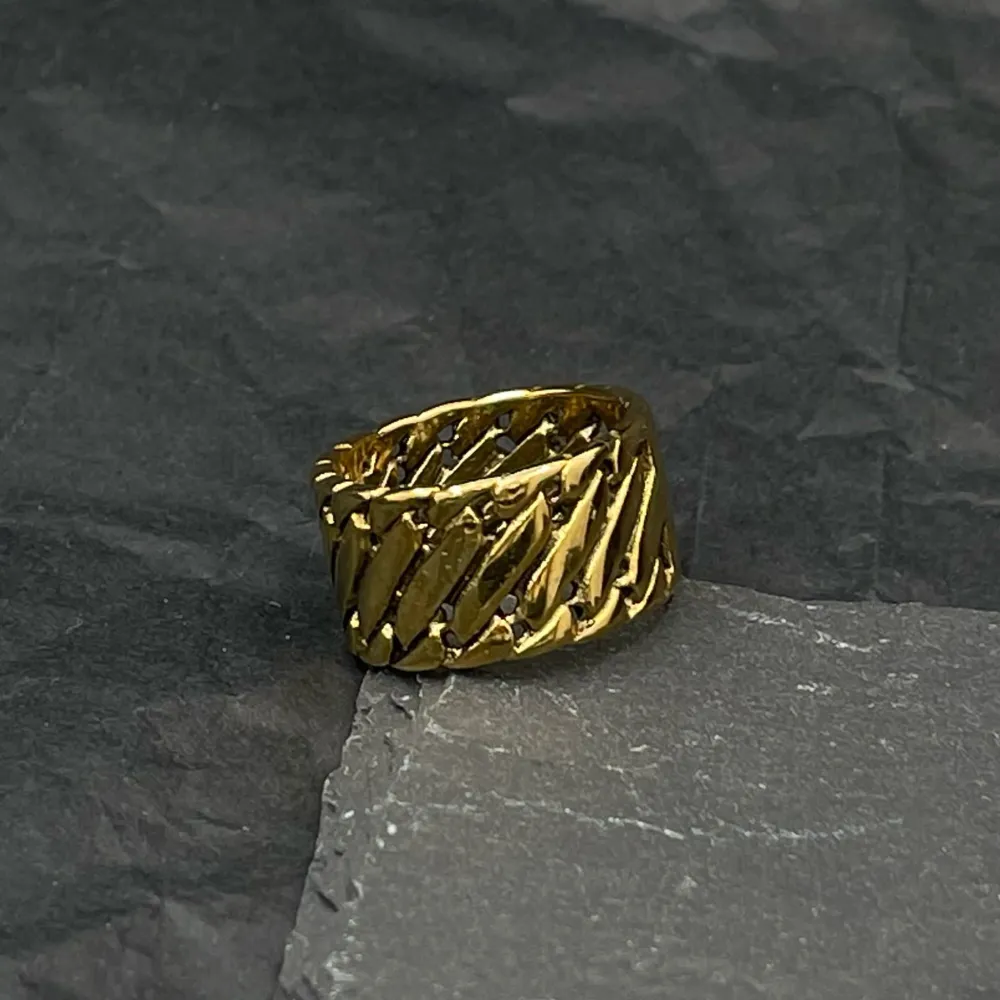 Catena alta-Anello in Acciaio con Misure - AAU-F130F140