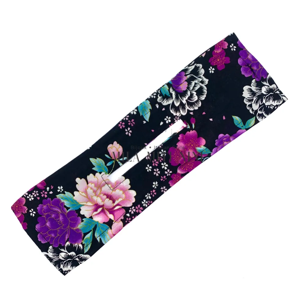 AXC143-82-Floreale-12pz Fasce per fare Chignon - AXC143-82-Floreale-12pz Fasce per fare Chignon