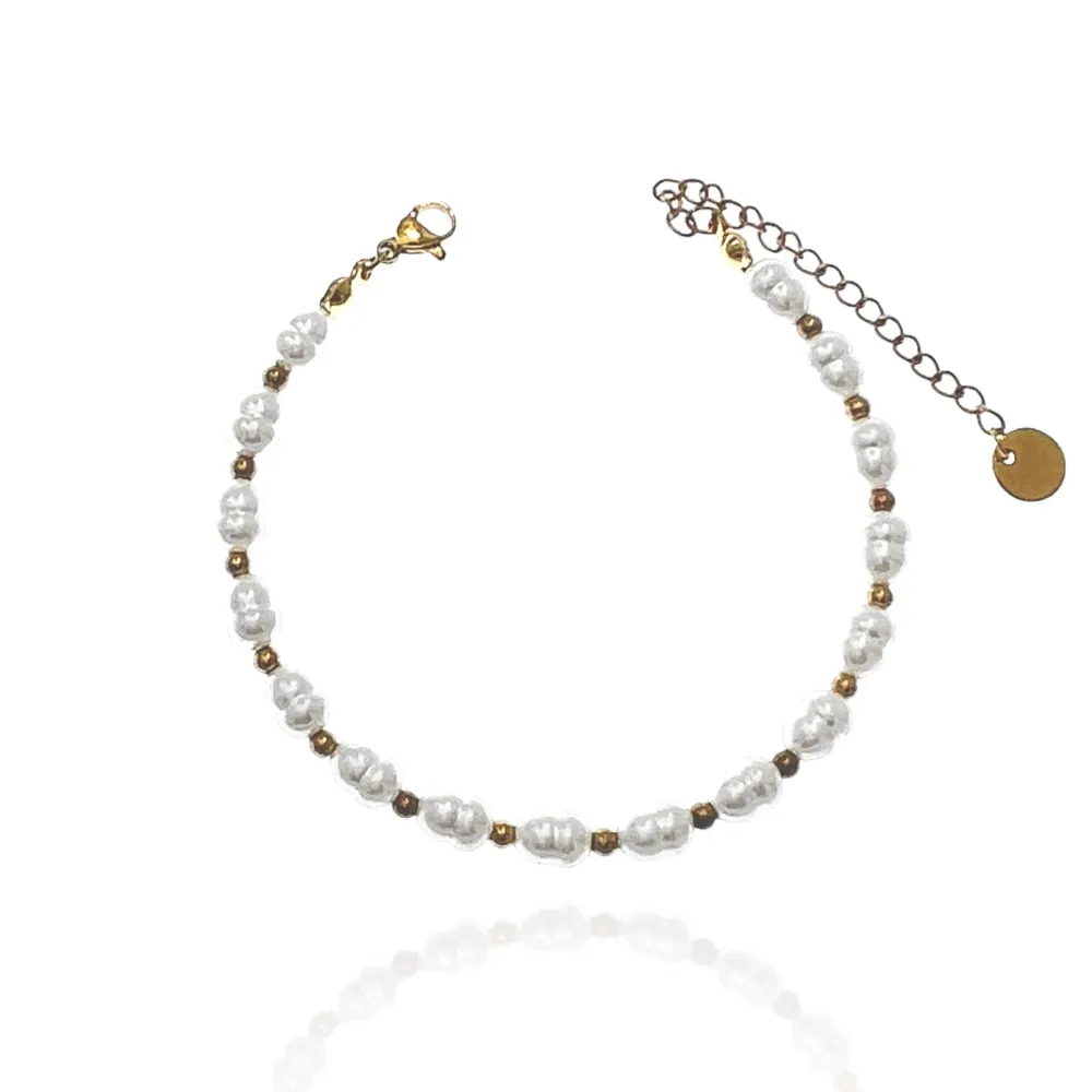 Perla Ovale-Bracciale in Acciaio - BAC-103-AA2006