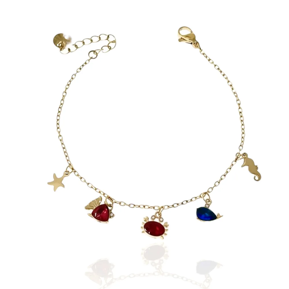 Mare -Bracciale in Acciaio con Chiusura - BAC-103-AA2747B