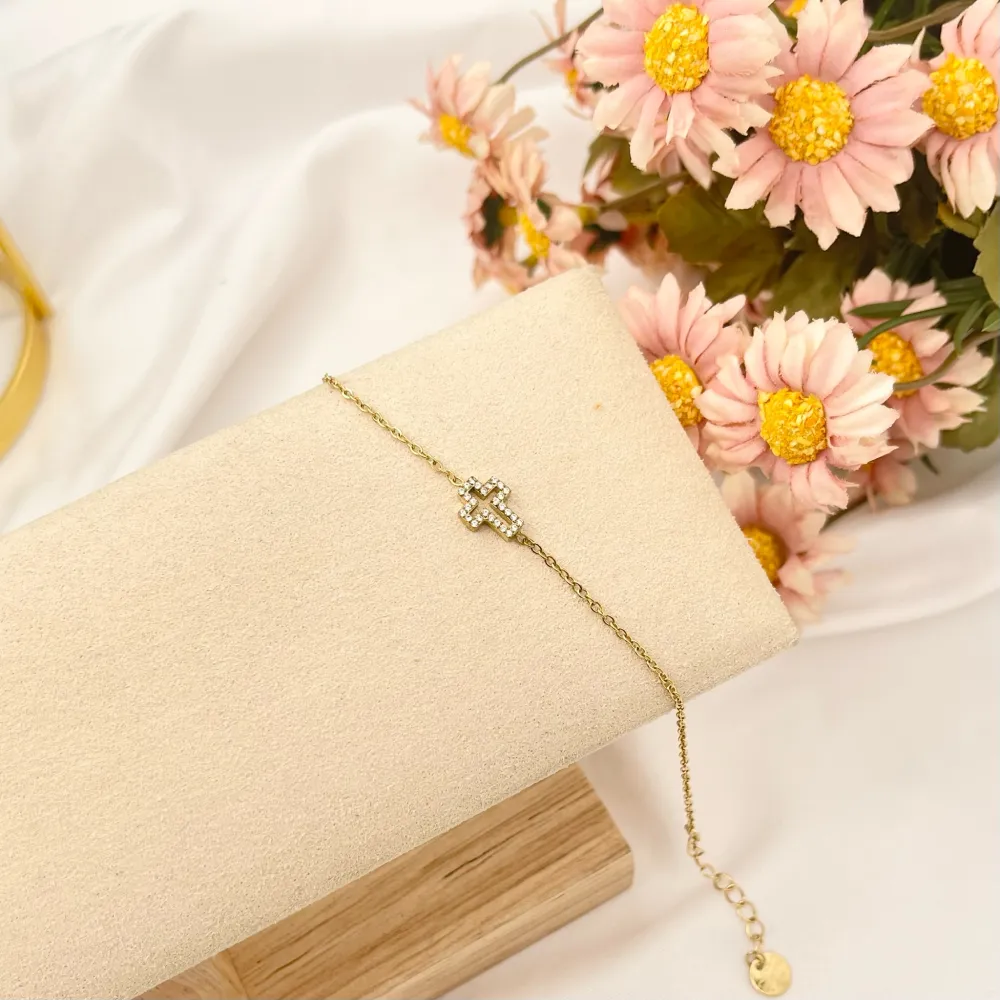 Croce-Bracciale in Acciaio EMANA - BAC-103-AA2833B